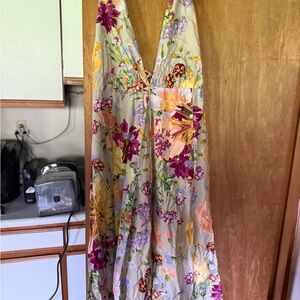 H&M Multicolor Floral Maxi Dress